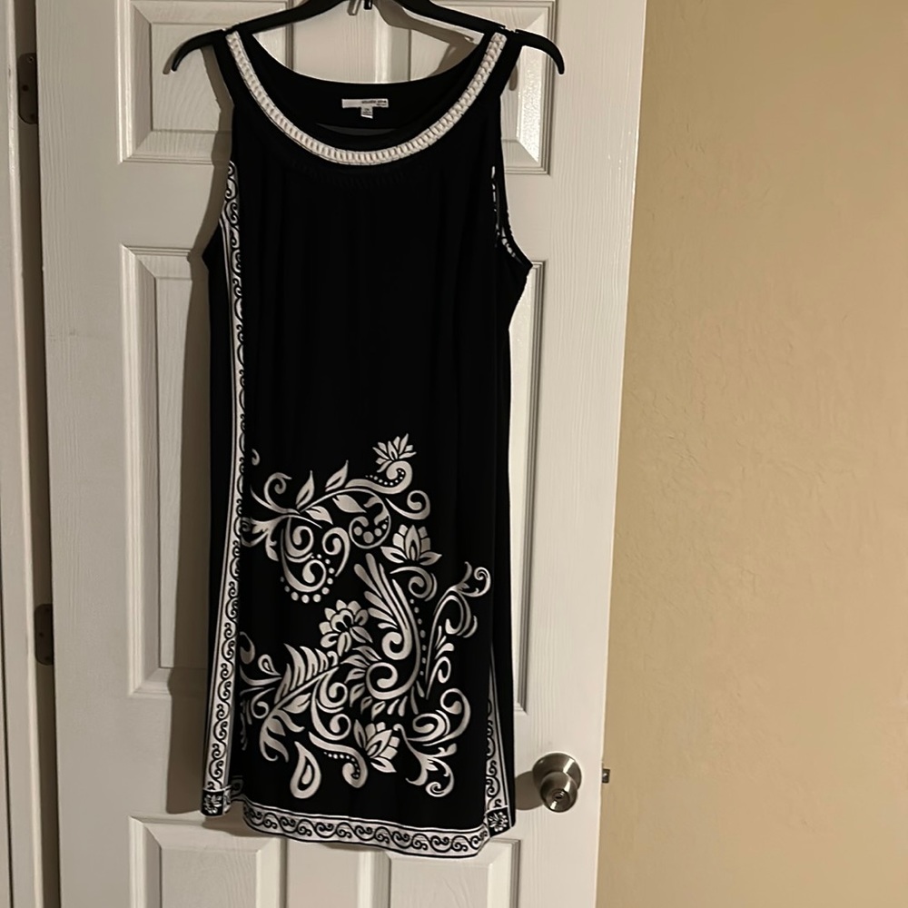 Cute little black and white dress